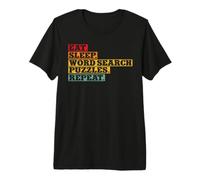 Eat. Sleep. Word Search Puzzles. Repeat. T-Shirt Haut de Gamme