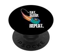 Eat Sleep Yo-Yo Repeat Yoyoer Funny Yoyos Player Fan PopSockets PopGrip Adhésif