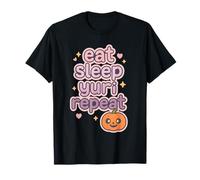 Eat Sleep Yuri Repeat Girl Love Manga Anime Cadeaux T-Shirt