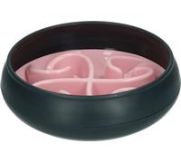 EAT SLOW LIVE LONGER Ecuelle anti-glissement pour chiens Tumble Rosa