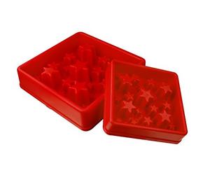 Eat Slow Live Longer Fournitures pour L'alimentation Manger Lent Vive Plus Longue Étoile Rouge S