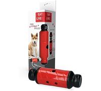 Eat Slow Live Longer L Comedero Antivoracidad Para Perros - Dispensador de Comida y Premios - Antideslizante - Rojo