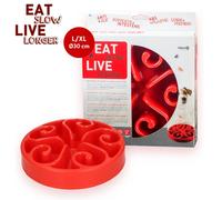 Eat Slow Live Longer Original - Taille: L, Couleur: Rouge