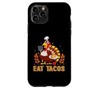 Eat Tacos Turkey Thanksgiving Thankful for Family Coque pour iPhone 11 Pro