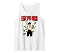 Eat The Rich Gauche Mouvement Humour Social Justice Débardeur