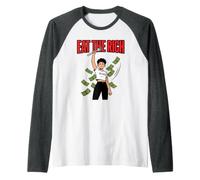 Eat The Rich Gauche Mouvement Humour Social Justice Manche Raglan