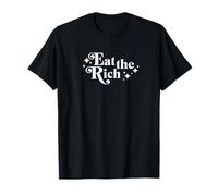 Eat The Rich Socialist Resistance Protest Leftist Déclaration T-Shirt