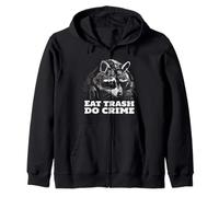 Eat Trash DO Crime Funny Raton Laveur Meme Sweat à Capuche