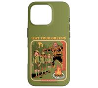 Eat Your Greens Bigfoot Sasquatch Retro Funny Adult Humor Coque pour iPhone 16 Pro