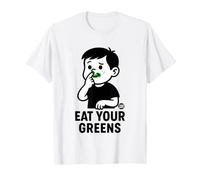 Eat Your Greens Funny Vegetable T-Shirt
