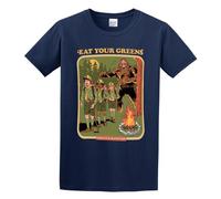 Eat Your Greens Mens Cotton Tshirt Size S