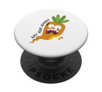 Eat Your Veggies Vegan végétarien Veggies végétalien Légumes PopSockets PopGrip Interchangeable
