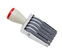 EATAKWARD - Tampon numérique à 5 chiffres réglable en caoutchouc interchangeable, tampon numérique, multifonctionnel, créatif, étiquette de prix, symbole de numéro rotatif, tampon commercial