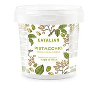 EATALIAN by AMZ BETTER Crème de Pistache, Délicieuse Crème à Tartiner au Goût Doux et Unique, Idéale sur le Pain, Parfaite avec de la Glace, Excellente pour Dubai Chocolate, 1000 gr Made in Italy