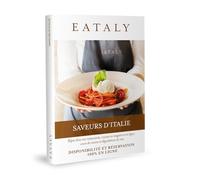 EATALY - Coffret Cadeau - SAVEURS D'ITALIE - Repas dans nos restaurants, courses en magasin et en ligne, cours de cuisine et dégustations de vins - Disponibilité et Réservation 100% en ligne