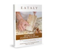 EATALY - Coffret Cadeau - SECRETS DE CUISINE ITALIENNE - Repas dans nos restaurants, courses en magasin et en ligne, cours de cuisine et dégustation de vins - Disponibilité et Réservation instantanée