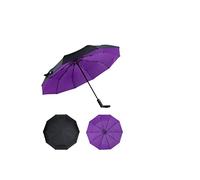 EATAN Mini Mubrella Parapluie coupe-vent Double Automatique Pliage Femelle Mâle Voiture Dix Os Luxe Grand Parapluie d'affaires Parapluies Hommes Pluie Femmes Cadeau Parasol-Violet