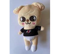 EATAN SKZOO Peluche Stray Kids Poupée en Peluche, Jouet Animal en Peluche Dessin Animé Mignon, Wolf Chan/Leebit/DWAEKKI/Jiniret/Han Quokka/BbokAri/PuppyM/Foxl.NY Poupée en Peluche