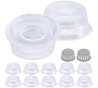 EATBALE 14 pièces de Rechange Joints de soupape Flottante Anti-Block Cover pour Instant Pot Duo 3, 5, 6, 8 QT, Duo Plus, Ultra, LUX 3, 8 QT Autocuiseur Flottant Silicone Sealing Caps Accessories Kit