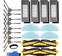 EATBALE Accessoires de pièces de rechange pour Ecovacs Deebot N8/ N8+/ N8 Pro/ N8 Pro+/ OZMO T8/ T8+/ T8 AIVI / T8 AIVI+ / T8 Pure/ T9/ T9+ aspirateur robot, brosse principale, brosse latérale, filtre