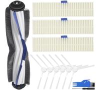 EATBALE Brosse Principale Brosse Latérale Kit Filtre pour Tefal Explorer 60 Series pour Rowenta ZR740003 ZR740005 Robot Aspirateur Pièces de Remplacement Brosse à Rouleaux Filtre Hepa Accessoires Kit