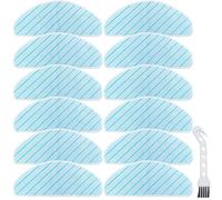 EATBALE Chiffons de nettoyage lavables serpillères pour Ecovacs Deebot T9 T9+ T9 AIVI T9 AIVI+ T9 MAX T9 Power Robot Aspirateur, Pièces pour Robot de Nettoyage en microfibre réutilisable