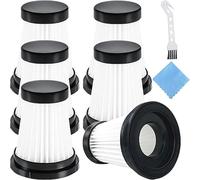 EATBALE Filtres HEPA Pièces de Rechange pour Moosoo K12 K12 Pro K13 aspirateur sans Fil pour Genius Invictus One 1.0 X7 / 2.0 Accessoires pour aspirateur à Main, 6 filtres HEPA (6 pièces)