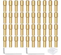 EATBALE Jeu de Pinces de Serrage en Laiton, 0.5-3.2mm Porte-mèche de précision, meulage électrique, Changement Rapide de Foret, écrou de Blocage, Accessoires pour Outils rotatifs pour Dremel