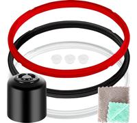 EATBALE Joint d'étanchéité en silicone pour Instant Pot 8 Quart, Pièces de rechange pour Instant Pot 8 Quart (QT), Soupape d'évacuation de la vapeur pour IP-DUO80 IP-LUX 8 (4Pcs)