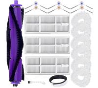 EATBALE Kit d'accessoires pièces de rechange pour NARWAL Freo aspirateur robot : 1 brosse principale, 3 filtres, 6 brosses latérales, 6 lingettes de nettoyage, 1 bande de protection.