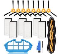 EATBALE Kit d'accessoires pour Ecovacs Deebot N79 N79S DN622 DN622.11 500 N79w N79se aspirateur robot, comprenant brosse latérale, filtre HEPA, brosses principales, outils (16Pcs)