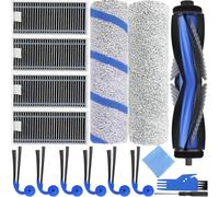 EATBALE Kit d'accessoires pour Ecovacs Deebot X11 OmniCyclone / X11 Pro Omni aspirateurs Robots 1 Brosse Principale 6 brosses latérales 2 lingettes pour Rouleau 4 filtres à Poils Pièces de Rechange