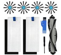 EATBALE Kit de pièces de rechange pour Bissell 3115 SpinWave Hard Floor Expert Wet and Dry Robot Aspirateur & EV675 Robot Aspirateur, Brosse Filtre Brosse latérale Accessoires Pack