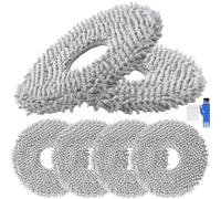 EATBALE Lingette de Nettoyage Pièces de Rechange pour Roomba Plus 405/505 Combo, pour Dreame X40 Ultra Complete / L10s Pro Ultra Heat Aspirateurs Robots Serpillière Kit d'accessoires(6 pièces)