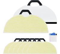 EATBALE Mop Microfibre Pièces de rechange pour Shark AI Ultra RV2600WSEU RV2500SEU RV2610WA AV2610WA RV2620WD RV2610WFUS RV2410WD RV2001WD RV2002WD AV2001WD RV2000WD Robot Aspirateur Mop Cloth