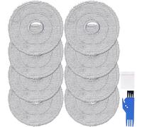 EATBALE Pièces de rechange pour Dreame L10s Ultra/L10s Pro/X20 Pro/L10 Ultra/L10s Pro Ultra Heat/L10s Pro Gen 2/L10 Prime, pour Xiaomi X10+/X20+ Robot Aspirateur, tissus en microfibres pour vadrouille