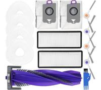EATBALE Pièces détachées pour Narwal Freo Z Ultra Robot Aspirateur Avec 1 Brosse Principale 2 Filtres Hepa 4 Brosses Latérales 4 Balais à Mop 2 Sacs à Poussière Kit Accessoires Brosse Roulante