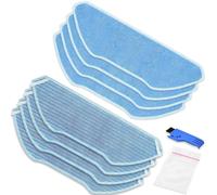 EATBALE Serpillière Pièces de Rechange compatibles avec Lefant M1 M2 Pro M2S Pro M2 Plus U180 pour OKP K8 Aspirateurs Robots Lavables Microfibre Lingette de Nettoyage Kit d'accessoires (Lot de 8)