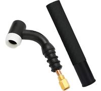 EATBALE WP-17F SR-17F Corps de tête de torche de soudage Pièces de rechange pour TIG torche de soudage 150A Refroidissement par air Flexible Caoutchouc Antidérapant Col de torche Accessoire