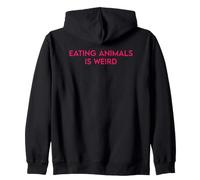 Eating Animals is Weird Sweat à Capuche