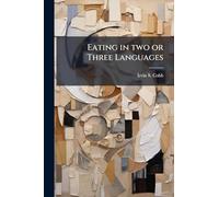 Eating in two or Three Languages