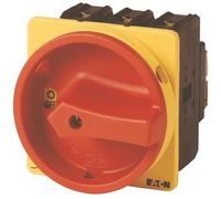 Eaton 012723 Interrupteur principal 3 pôles + 2 NO + 2 OUVERCTEURS 100 A Fonction d'arrêt d'urgence encastrable