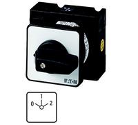 Eaton 020643 Commutateur, contacts : 8, 32 A, avant Plaque : 0-1 - 2, 60 °, rastend, encastrable