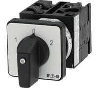 Eaton 043595 Pol Commutateur, contacts : 8, 20 A, dahlander-schaltung, 2 drehzahlen, Front Plaque : 1-0 - 2, 60 °, rastend, encastrable