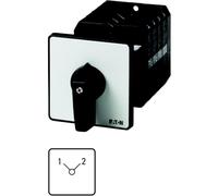 Eaton 092399 Commutateur de polarité, contacts : 6, 63 A, 2 vitesses, panneau avant : 1-2, 90 degrés, verrouillage, montage intermédiaire