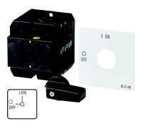 Eaton 096123 on/off Interrupteur à bascule 6 broches + 1 NO + 1 NC, 100 A, 90 °, Kit de base, interrupteur