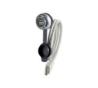 Eaton 107412 M22-USB de sa konfektionierte Câble (0,6 m) avec sonde à hélice (prise USB 3.0, Type A, Front Element Titan, Noir, Argent, Blanc