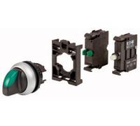 Eaton 110924 M22-WRLK-G-K10LED-BVP Sélecteur collerette plastique levier vert 1 pc(s)