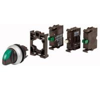 Eaton 110925 M22-WRLK3-G-2K10LED-BVP Sélecteur collerette plastique levier vert 1 pc(s)