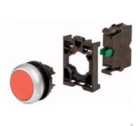 Eaton Bouton-poussoir M22-D-R-K10-BVP 110935 collerette plastique 1 pièce